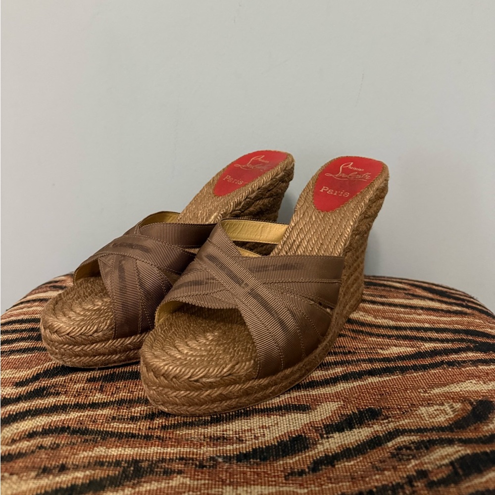 Louboutin Wedges